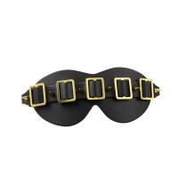 pu leren oog masker gespen