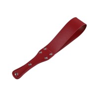 pu leren paddle zweep bruin