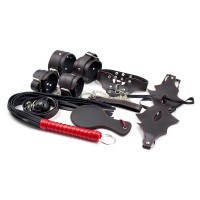 pu leren bdsm kit 7 delig