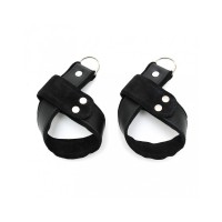 Bondage Play leren handboeien zonder ketting