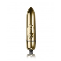 Rocks-off bullet mini vibrator champagne - 8 cm