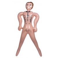 Opblaaspop man licht 155 cm (penis 15 cm)