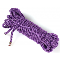 satijnen bdsm touw paars