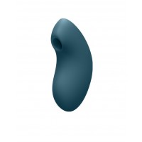 satisfyer vulva lover luchtdruk vibrator - blauw 