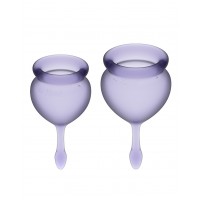 Satisfyer Feel Good menstrual cup - lila