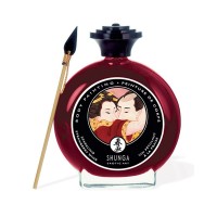 shunga bodypaint strawberry wine aardbei 100 ml