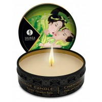 Shunga massagekaars exotische groene thee 30ml