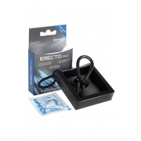 Silicone - Abs cockring zwart verstelbaar sextoy