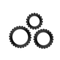 siliconen cockring set ribbels