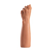 siliconen fisting dildo bruin