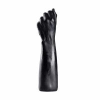 siliconen fisting dildo zwart