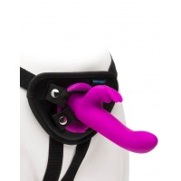 Strap-on-me Happyrabbit harnas met dildo 18.2cm