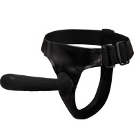 strapon harnas zwarte dildo