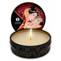 Shunga massagekaars aardbei / wijn - 30 ml