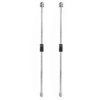 Bondage rvs tepelklem staafjes rolspel
