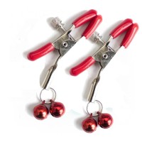 Tepelklemmen rood met een rood balletje