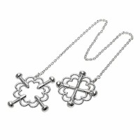 tepelklemmen bdsm klaverblad nipple clamp