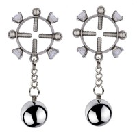 tepelklemmen diamanten studs verstelbaar