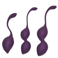 vaginaballen kit geneva siliconen paars