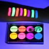 8 delige bodypaint dark glow