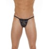amorable mannen string underarrest zwart