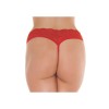 amorable open string dames rood