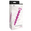 Anaal balls dildo paars 17,5 cm lang dildo