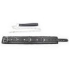 bdsm halsband nep leder zwart