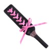 bdsm paddel kunstleder roze strik
