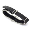 bdsm halsband met gesp en riem