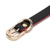PU leren bdsm kattenmasker zwart rood
