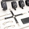 bondage set 12 stuks zwart