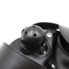 Bondage Play leren hoofdmasker bdsm