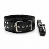 PU leren bondagekit compleet 7-delig zwart halsband