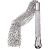 metalen ketting zweep zilver bdsm spel