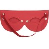 blinddoek rood oogkleppen nep leder