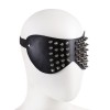 pu leren blinddoek spikes