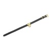 bondage halsband met gouden ring nep leer