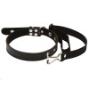 bondage halsband met neushaak