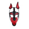 bondage hondenmasker pu leer