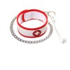 bondage kit zuster halsband met riem