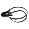 bondage mouthgag vulbak zwart