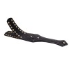 bondage paddle zwart nep leder
