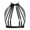 bondage play borst harnas echt leder