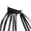 bondage play luxe leren borstharnas bdsm
