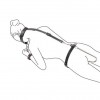 bondage set handboeien anaalhaak mondknevel