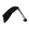 bondage set tijgerprint flogger zweep