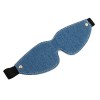 bdsm bondageset blue denim oogmasker