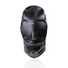 bondage hoofdmasker blinddoek rits