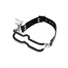 Bondage Jennings mondklem met nekriem